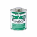 United Elchem WELLTITE 3036S MEDIUM HOT LOW VOC PVC CEMENT, 32 OZ, TRANSLUCENT LIQUID, BLUE 3036S